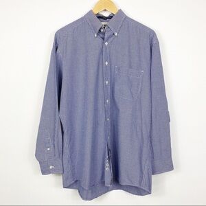 Tommy Hilfiger Blue & White Checked Button Up